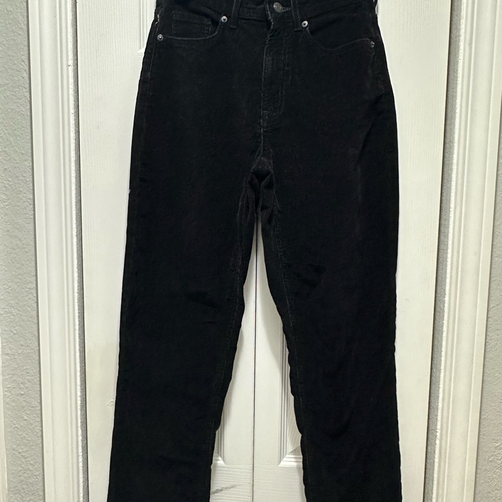 Everlane‎ Women's Black Straight Pants